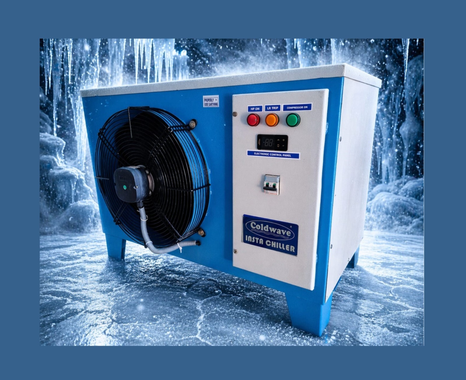 3 TR Heavy Duty Industrial Chillers